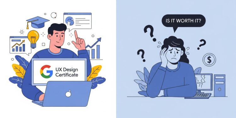 google ux design certificate