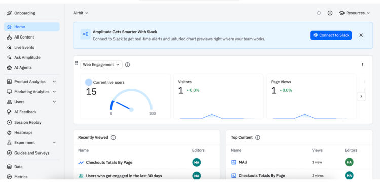 Amplitude ab testing