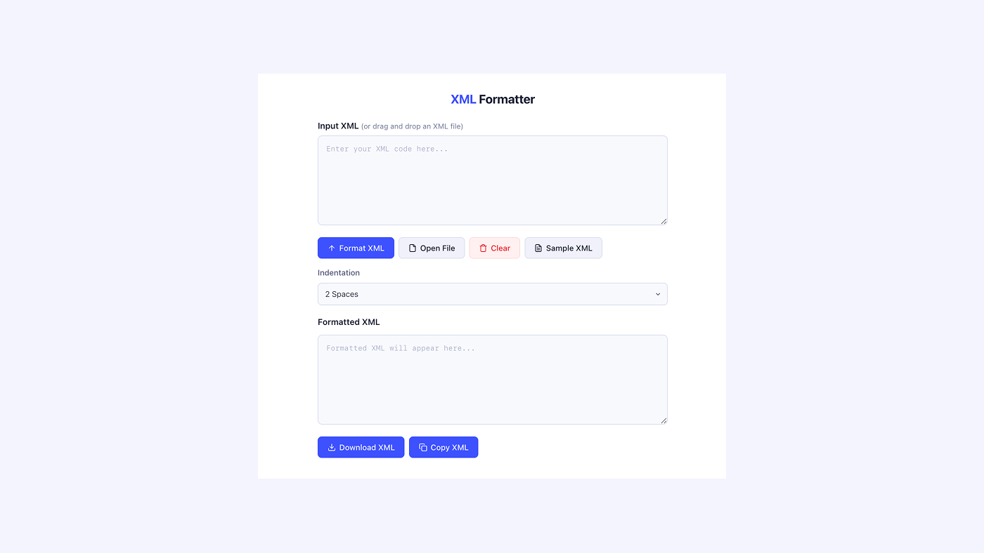 XML Formatter - TheLeanUX