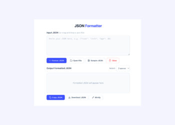json formatter